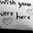 Black-and-white pixelated image divided into four quadrants with text and heart symbols.