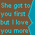 Pixelated text on brown background with blue border, two identical frames side-by-side showing the same phrase.