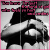A 4x4 contact sheet of black-and-white animated frames showing a person in a swimsuit covering their chest with arms crossed, accompanied by repeated pink text at the top.