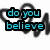 Pixelated cyan text on white background with black outline, arranged in four sections forming a question about love and walking by.