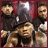A 48x48 pixel animated contact sheet showing two frames of a buddy icon with three people on the left and green text "Original Icons .com" on the right against a dark background.