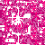 Pixelated pink and white pattern with scattered gray shapes, featuring a large solid gray rectangle in the bottom right corner.