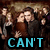 Animated sequence showing a group of people with a central figure holding a child, text changes from 'CAN'T WAIT 'TILL' to 'NEW MOON! 5 DAYS LEFT!' over