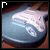 Animated sequence of a light blue electric guitar with white pickguard, showing text changes from 'R' to 'ROCK ON'