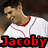 six showing a baseball player in a white uniform with red accents, displaying actions like running and holding a bat