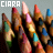 colored pencil icons with 'CIARA' text above each , showing subtle color variations across repeated
