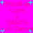 Pixelated text and cyan plus signs on a bright pink background with repeated phrases and symbols.