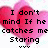 Pixelated text on pink heart background with three distinct textual segments and repeated 'vvv' symbols.