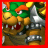 Animated icon of Bowser with red text 'King' and 'bowser' on gray background, showing color variations in text.
