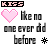 Animated contact sheet of 10 frames showing a pixel art animation with text "me like no one ever did before" and pink heart symbols, arranged in a 4x3 grid on a gray background.