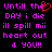 Pixelated text in bright pink on black background with red heart symbol replacing 'the' in first line, repeated twice side-by-side.