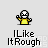 Pixel art character in yellow shirt with white face and black hair, shown in six sequential poses with varying hand positions and small white spark effects near the head.