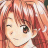 A 48x48 pixel animated buddy icon featuring a Love Hina anime character with red hair and closed eyes on the left, paired with "Anime IM" text on a black background on the right.