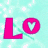 Four pixelated display text fragments: 'Lo' with a heart, 'drops if low', 'and fans the show', and 'ohhhh' on colored backgrounds