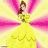 Animated sequence showing three distinct Disney princesses in separate scenes with vibrant backgrounds and character-specific attire.