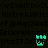 Pixelated teal icons on dark background with repeating alphanumeric text, showing four distinct poses of a stylized figure.