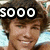 A split-screen image shows a person with brown hair smiling on the left and looking serious on the right, with text overlays reading "5000" and "hot!!!!" respectively.
