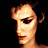 A 4-frame contact sheet of pixelated celebrity faces with a diagonal text watermark, arranged in a 2x2 grid on a transparent background.