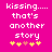 Pixelated text on bright pink background with yellow and orange heart symbols below.
