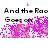 Pixelated static image with text and abstract pink/purple gradient background.