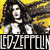 Animated contact sheet of Led Zeppelin album art featuring band members and text elements on a yellow background with black borders.