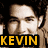 A four- of pixelated celebrity images with overlaid text: 'KEVIN' in yellow, 'and' in green, 'Joe...' in cyan, and '...THE BEST❤️' in red