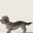 Pixelated dog image with text displaying 'My Dog Is', 'Ganasta', and 'Made of IconFun.com' in distinct color blocks