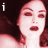 six pixelated showing a person with dark hair and red lips, with text overlays reading 'i think i'll die tonight' in white letters