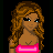 Pixel art of a woman with long brown hair in pink top and light blue jeans, displayed across multiple showing different body parts