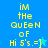 Pixelated text reads 'iM tHe QuEEn oF Hi 5's. =]' with a star symbol on blue and cyan backgrounds.