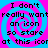 Pixelated text reads "I don't really want an icon so stare at this icorat" over a blue and pink spiral background with four identical quadrants.