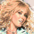 Six distinct pixelated images of a woman with varying hairstyles, expressions, and accessories arranged in two