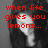 A pixelated grayscale image of a person with long dark hair overlaid with red text reading "when life squirts lemons gives you juice in your lemons... enemy's eye".