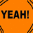 Static orange icon with black text and symbols, featuring 'YEAH!', 'WEAR', 'EVERY', 'DAY', 'ORANGE', 'GOT A PROBLEM?????', and a black showing 'MARCH 24th >>2007<< 700 DAYS' in orange text