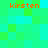 Pixelated green and cyan with four orange 'kirsten' text instances in corners, no visible animation changes across observations