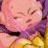 A 48x48 pixel buddy icon featuring a cartoon character with closed eyes and purple hair on the left, paired with "Anime IM" text in white pixelated font on black background on the right.