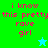 Pixelated text 'i know this pretty rave girl' in pink on green and blue backgrounds with a star icon.