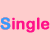 A static contact sheet of a 3x3 grid showing repeated text elements in pink and blue on a light pink background, with no visible animation or character subjects.