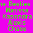 A static image with bright pink background and green text listing names under 'the Besties' header, featuring three of repeated names