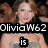 A four- shows a woman with brown hair in a strapless dress, with text overlays reading "OliviaW62 is Taylor Swifts no.1 fan"