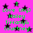 Bright pink background with black stars and green text reading "I Love {my} Hailey Tiffany& Courtney!" in pixelated font.