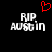 Black background with white pixelated text 'RIP AUSTIN' and a red heart symbol above the left side of the text.