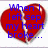 A red broken heart icon with blue text reading "When I left sep my heart broke... I left behind a great guy, best friends, and too many wonderful memories to count." on a white background.