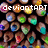 Pixelated of circular icons with varied colors and patterns, overlaid with text 'deviantART' and 'Night_Music' on black background