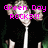 Pixelated image of three figures in dark clothing holding microphones with pink text overlays reading 'Green Day ROCKS!!!' and 'Billie Joe Tre Mike' on black background.