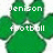 Green paw print icon with pixelated text fragments over white background, showing partial words like 'enison', 'een te', 'football', and 'the bor'.