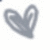 A pixelated gray heart shape on a white background next to yellow circular shapes with text reading 'I trip UP the stairs'.