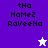 Pixelated text 'tHa NaMeZ RaVeeNa' on purple and white backgrounds with a star icon changing color.