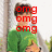 A child in a green shirt stands outdoors with red text overlays changing across frames.