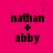 A bright pink background displays two identical pixelated text arrangements with a faint heart outline above them.